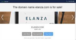 Desktop Screenshot of elanza.com