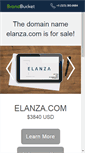 Mobile Screenshot of elanza.com